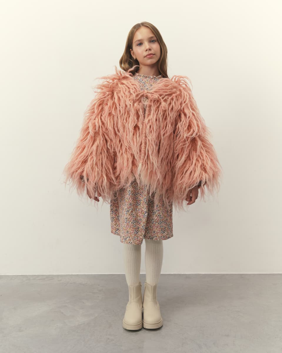 Гуня дитяча рожева -2