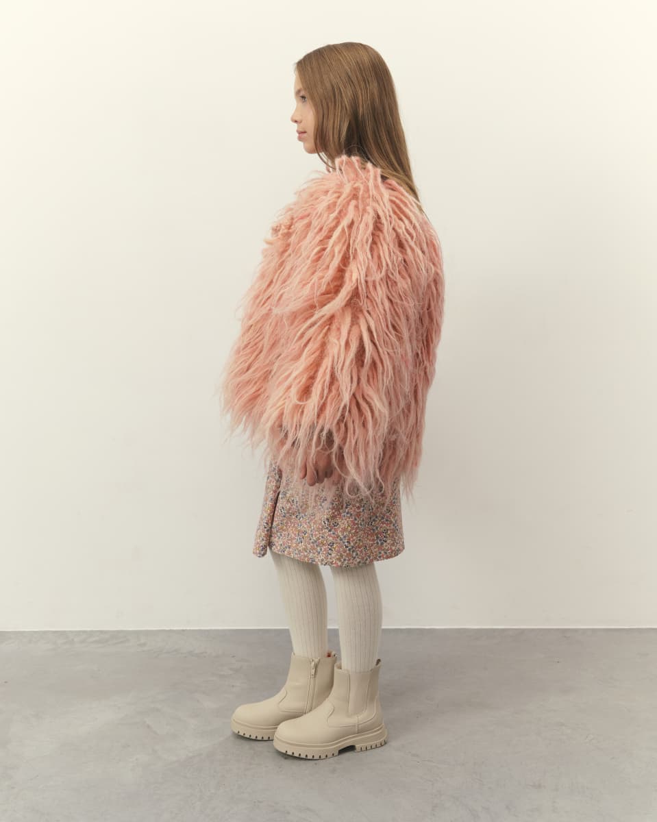 Гуня дитяча рожева -3