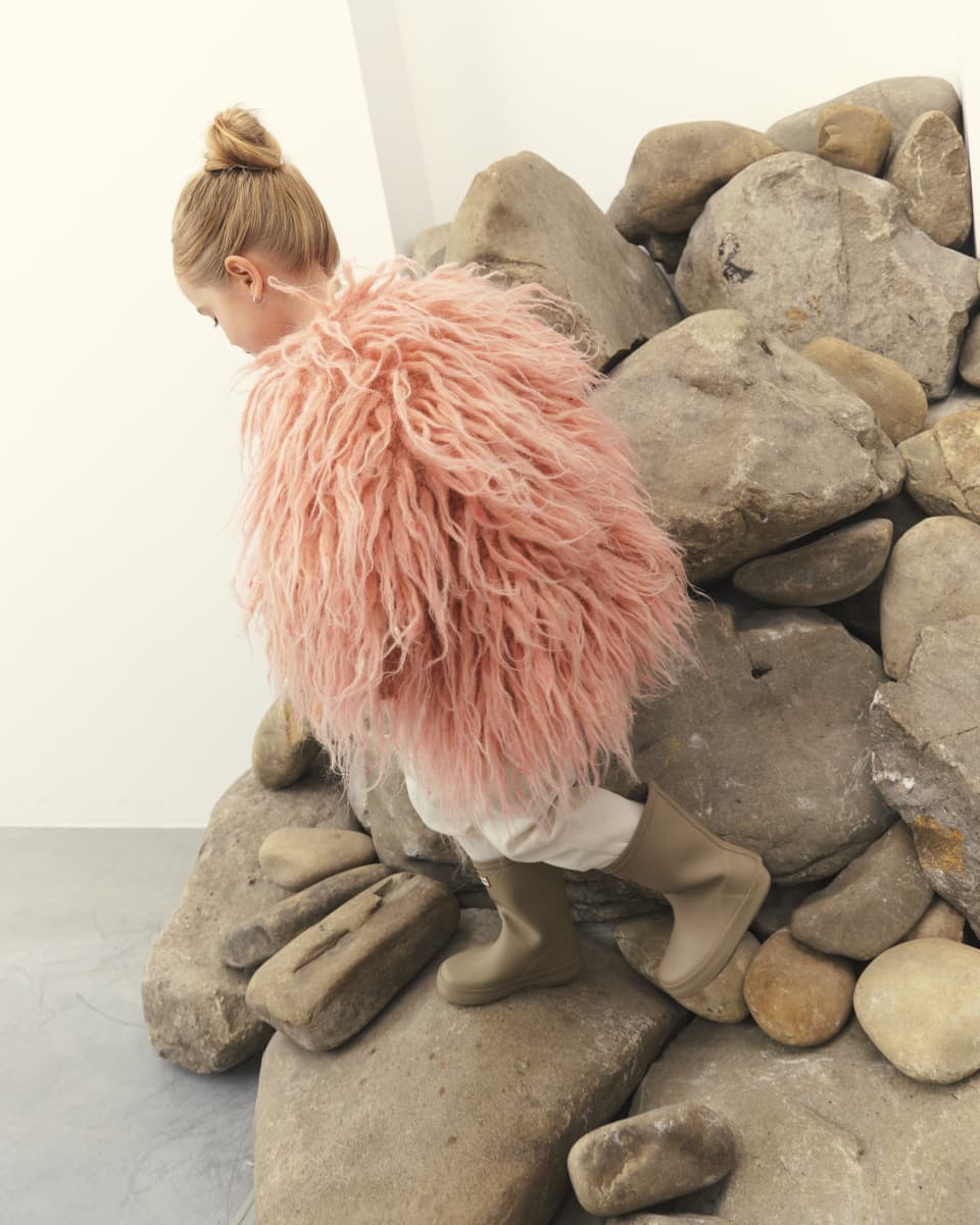 Гуня дитяча рожева -1