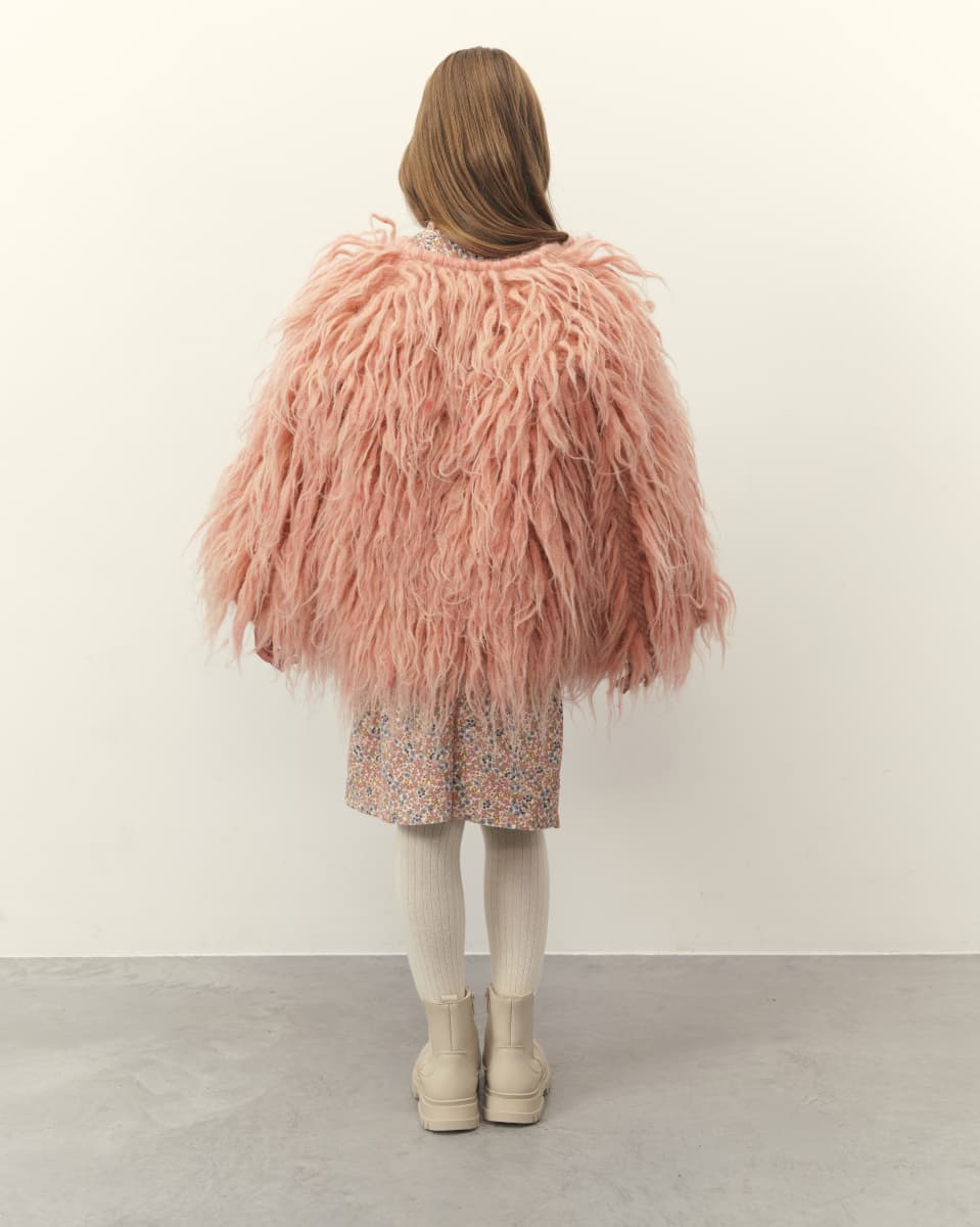 Гуня дитяча рожева -5