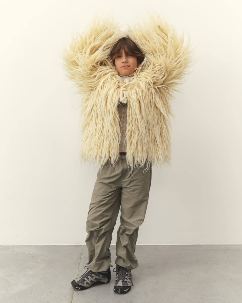 Гуня дитяча біла -1