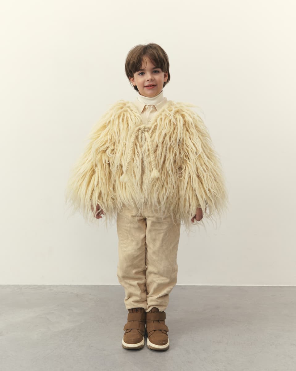 Гуня дитяча біла -3