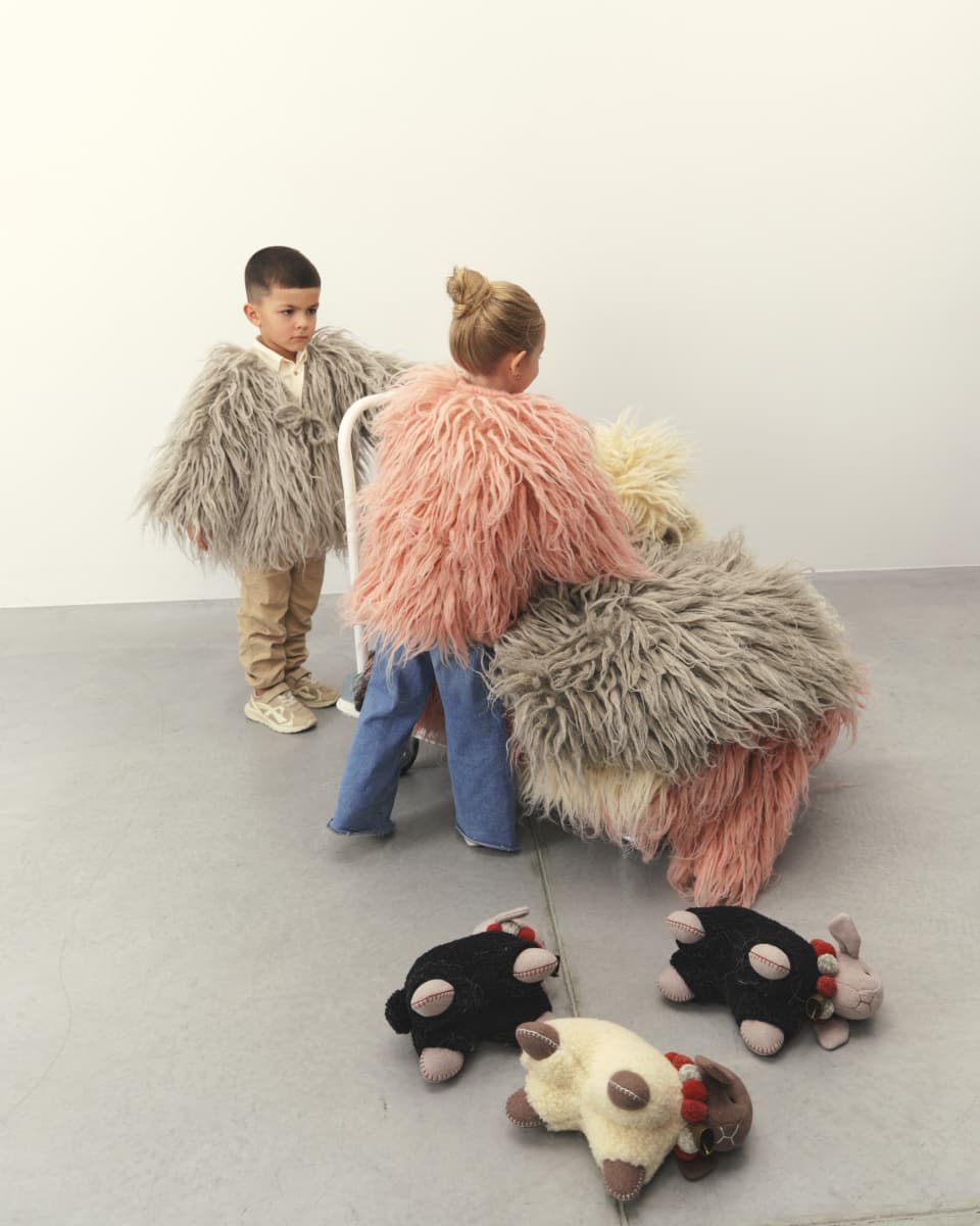 Ягнятко з вовни велике-6