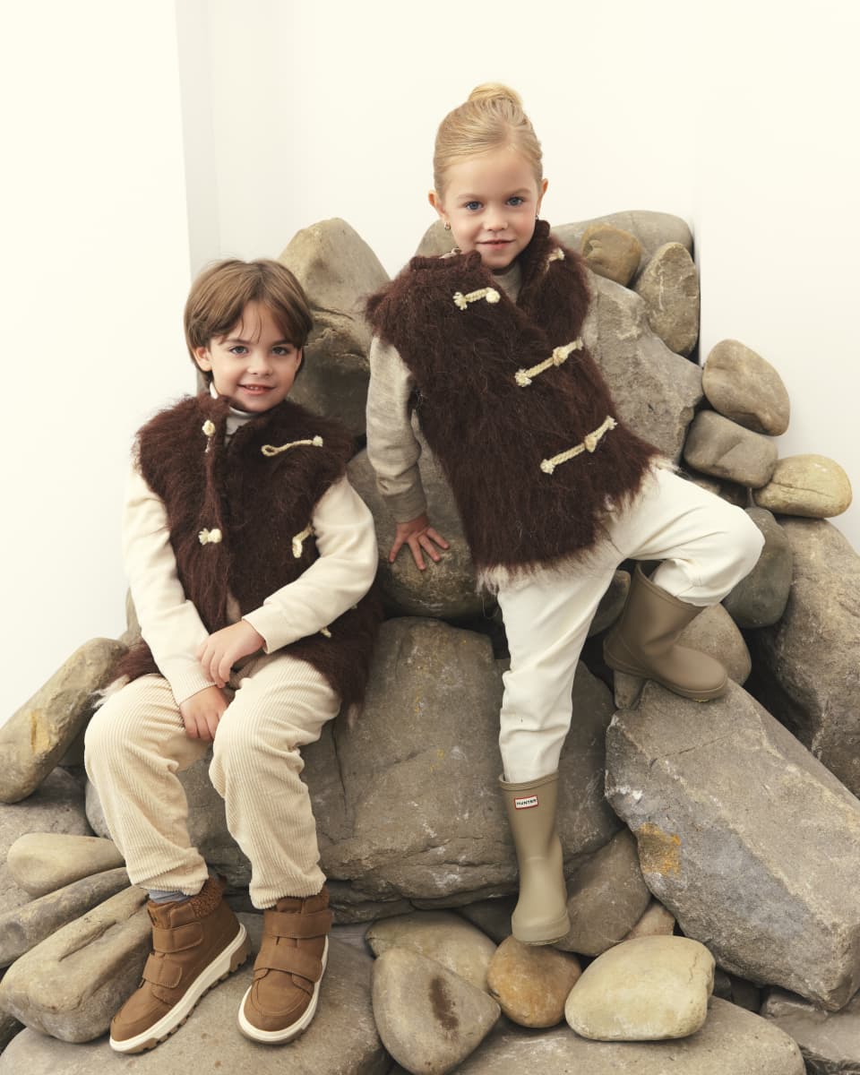 Безрукавка дитяча коричнева-4