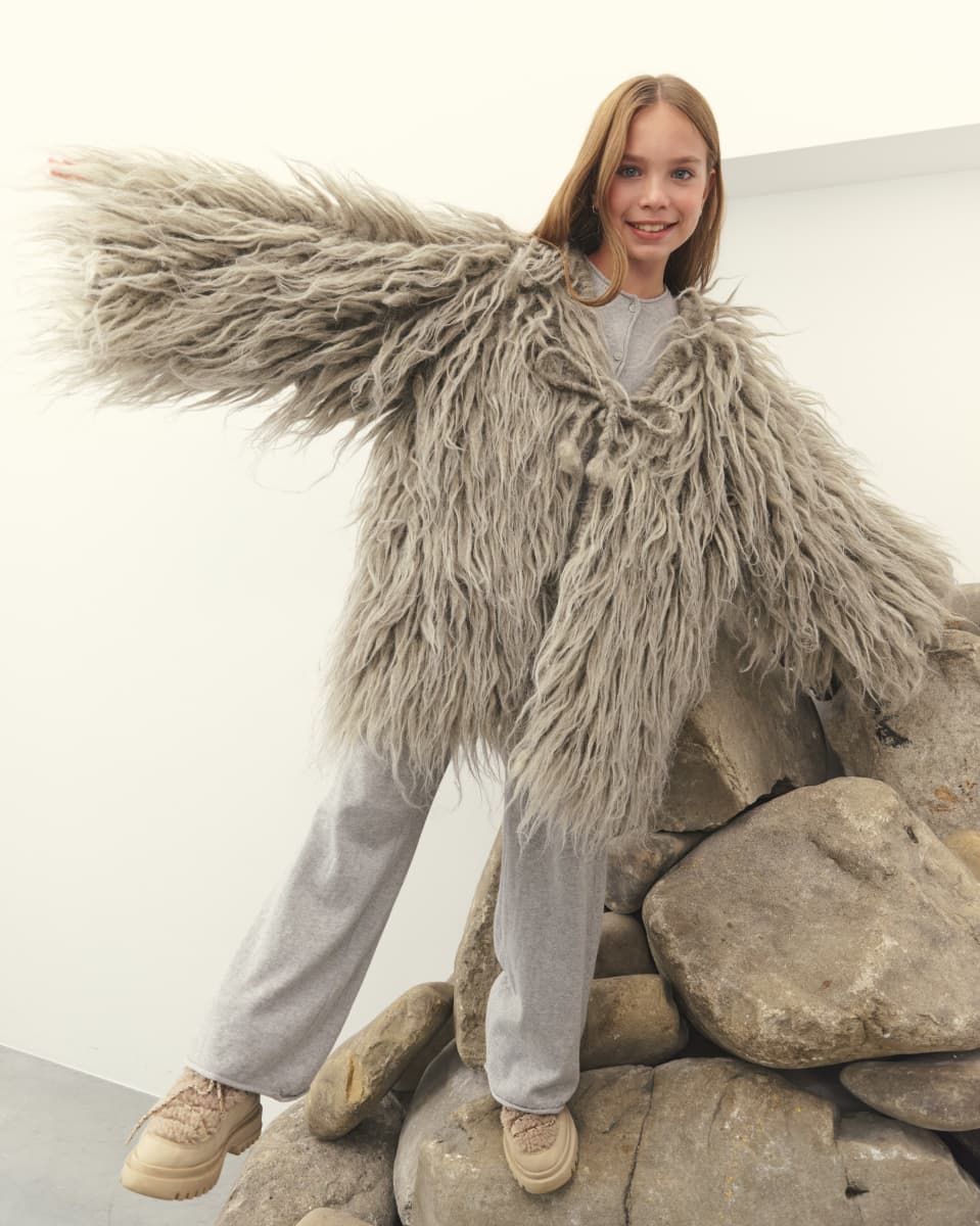 Гуня дитяча сіра -7