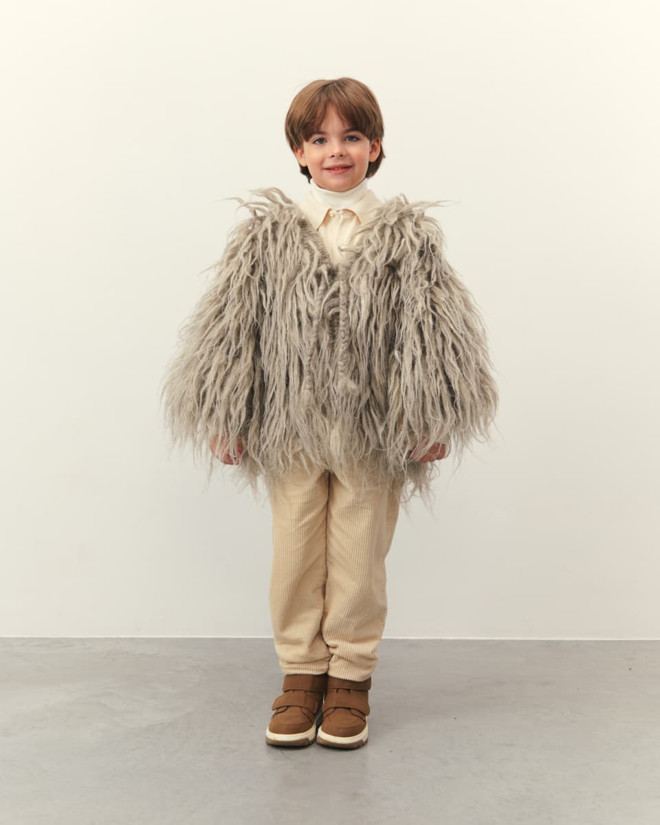 Гуня дитяча сіра -1