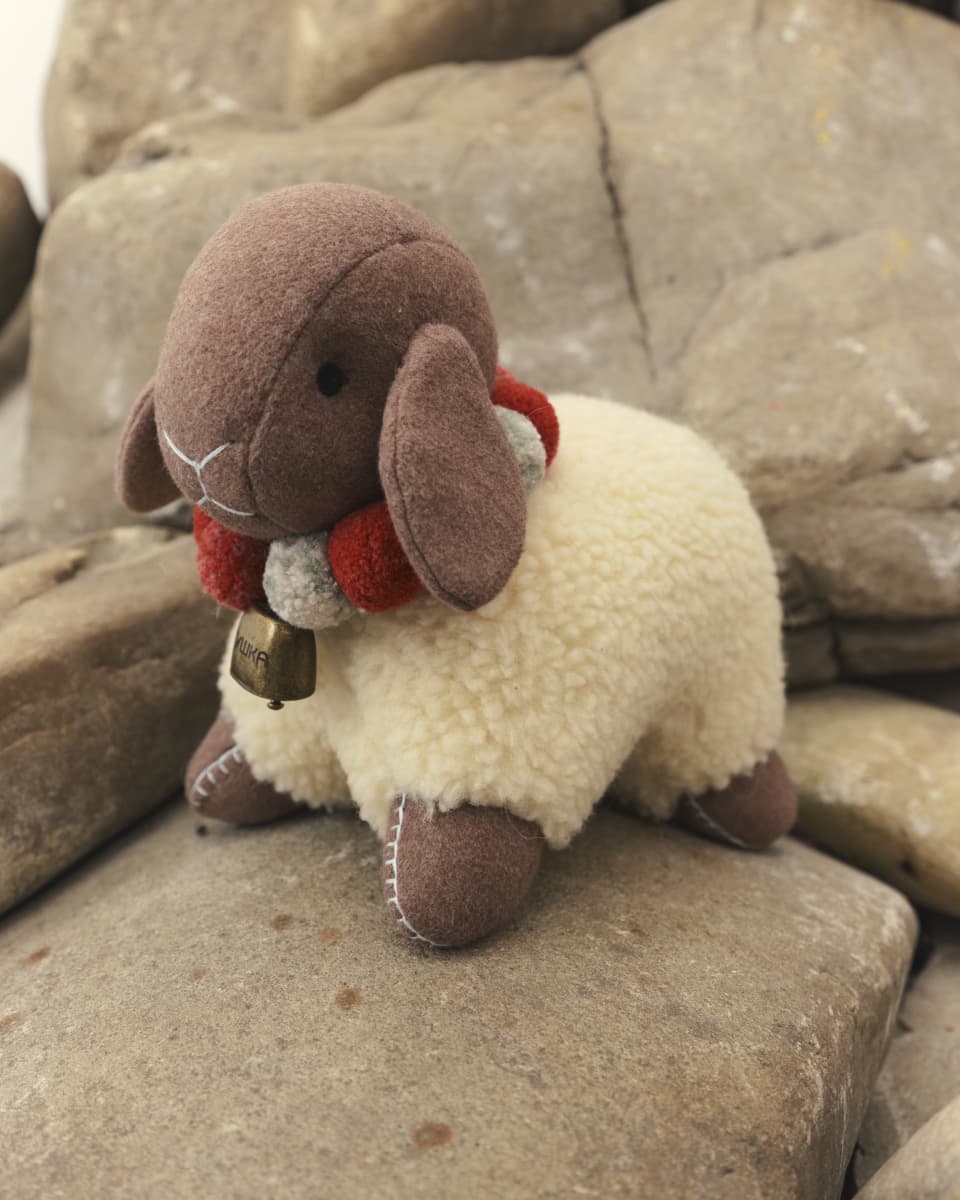 Ягнятко з вовни велике-5