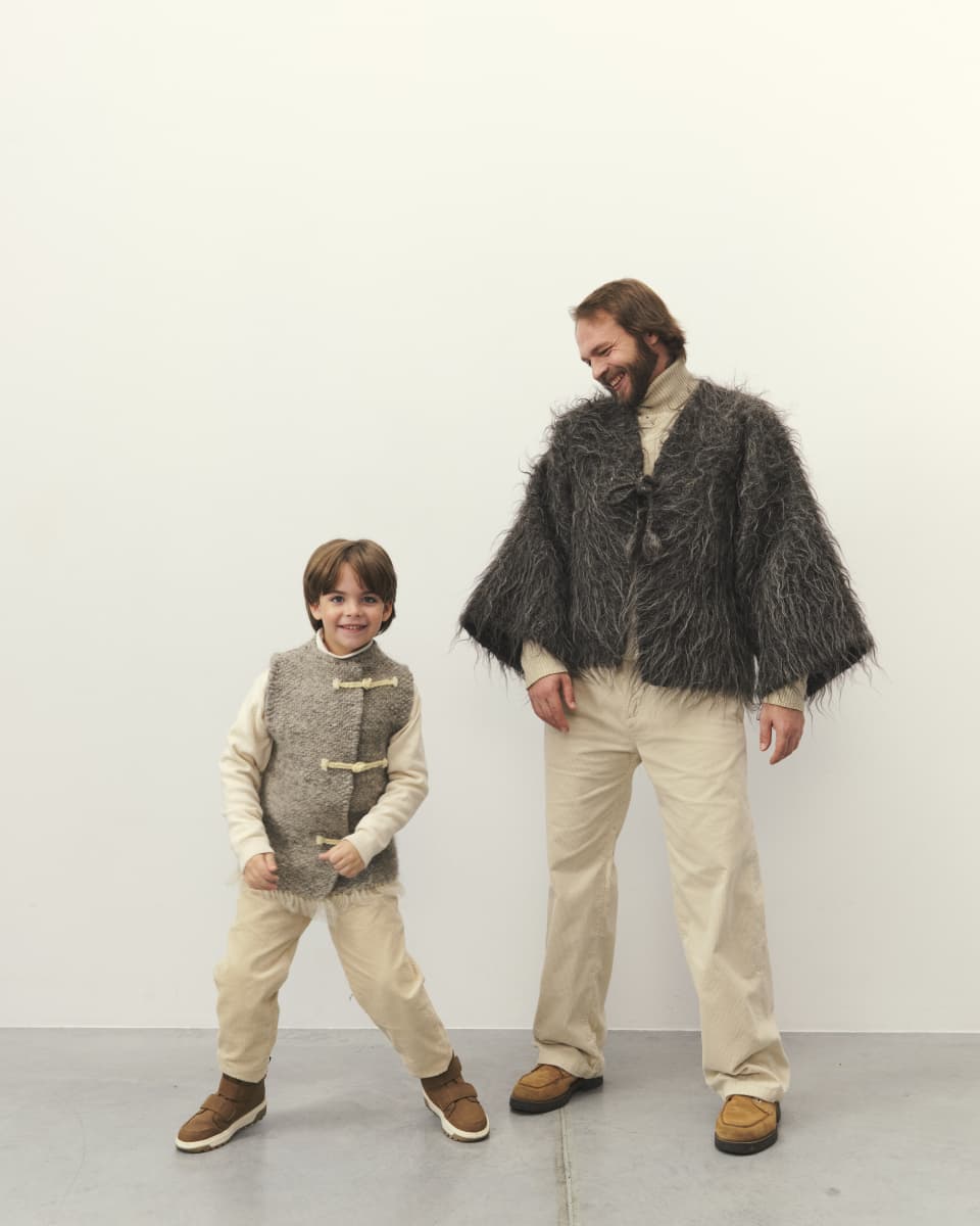 Безрукавка дитяча сіра -7